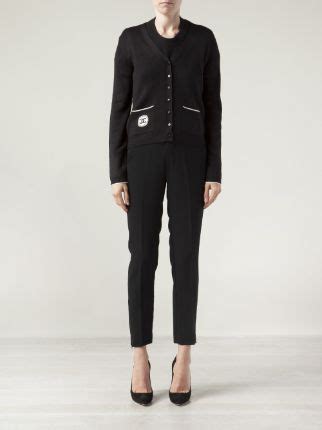 chanel uniform cardigan